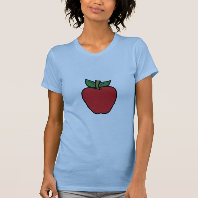 Apple frukter av andeT-tröja T-shirt (Framsida)