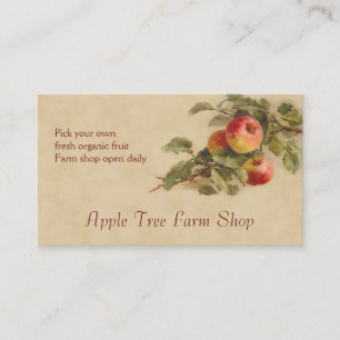 Apple fruktreor visitkort