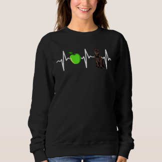 Apple Giant Schnauzer Heartslag Hund T Shirt