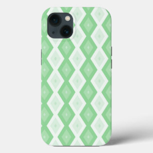 Apple grön diamantmönster Case-Mate iPhone-fodral
