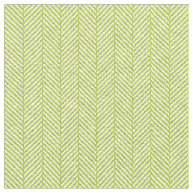 Apple Grönt Herringbone Tyg (Närbild)