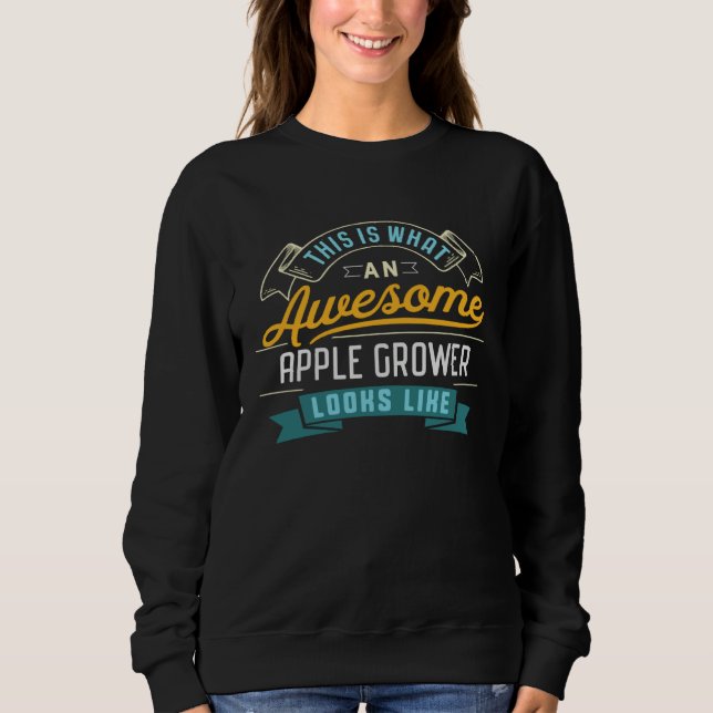 Apple Grower  Awesome Job Occupation Graduation T Shirt (Framsida)