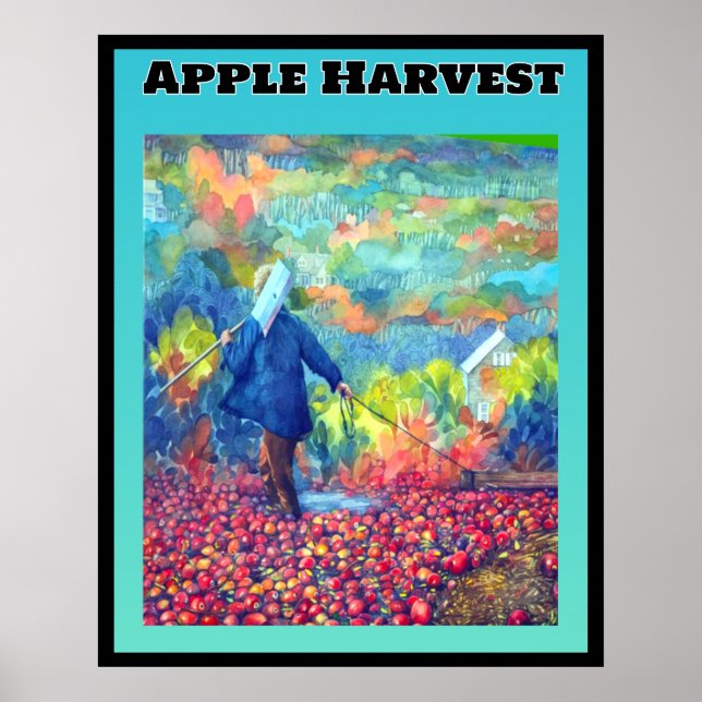Apple Harvest Poster (Framsidan)