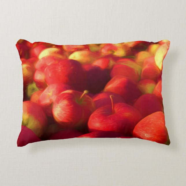 Apple Harvest Prydnadskudde (Framsidan)