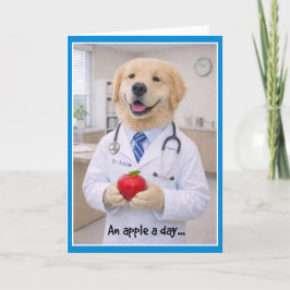 Apple Health  Get Well Card  AA-1 Kort