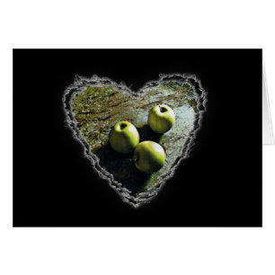 Apple Heart Card Hälsningskort