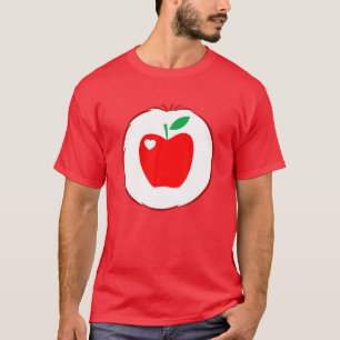 Apple-Heart-Care-For-Bear-Heart-Costume Halloween T Shirt
