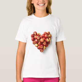 Apple Heart T Shirt
