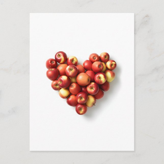 Apple Heart Vykort (Framsida)
