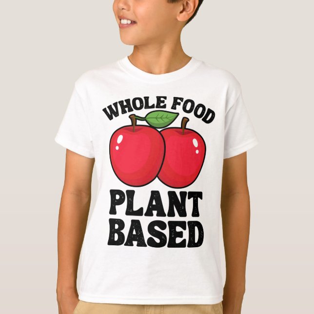 Äpple, hela livsmedelsfabrik, frukt, underbart Veg T Shirt (Framsida)