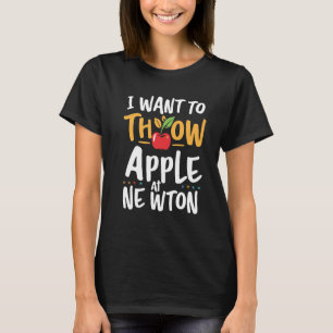 Äpple i Newton T Shirt