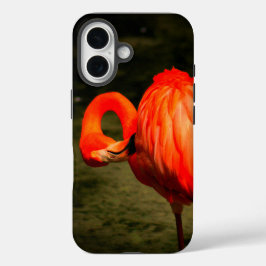 ÄPPLE i TELEFONFODRAL MED EN FLAMINGODESIGN