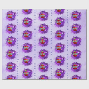 Äpple i Thankful Galaxy Wrapping Papper Presentpapper