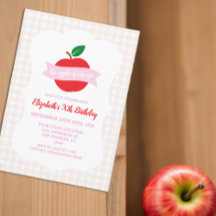 Äpple I Våra Ögon Flicka Födelsedag