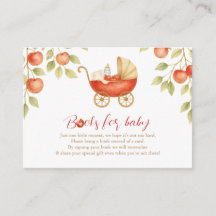Äpple i vårt öga Baby Shower Böcker för Bebis