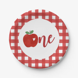 Äpple i vårt öga ettårs födelsedagspapperstallrika