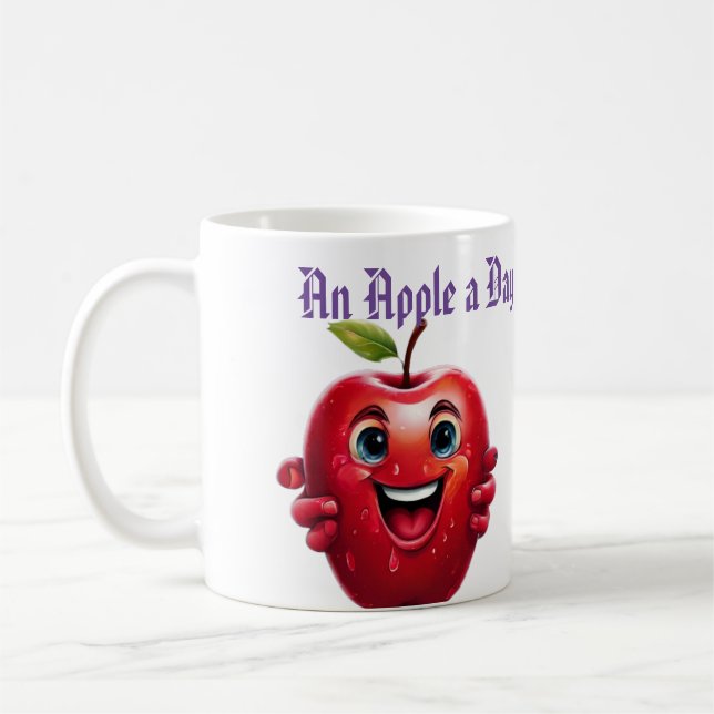 Apple-inspirerad Mugg-design Kaffemugg (Vänster)