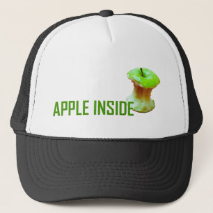 Äpple inuti truckerkeps