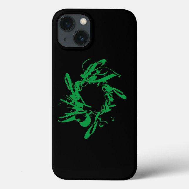 apple iphone13 fodral konst och design  (Baksida)