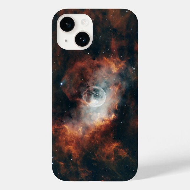Apple iPhone 14 Fodral med Bubble Nebula (Baksida)