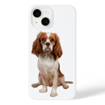 Apple iPhone 14 fodral med Kung Charles Cavalier