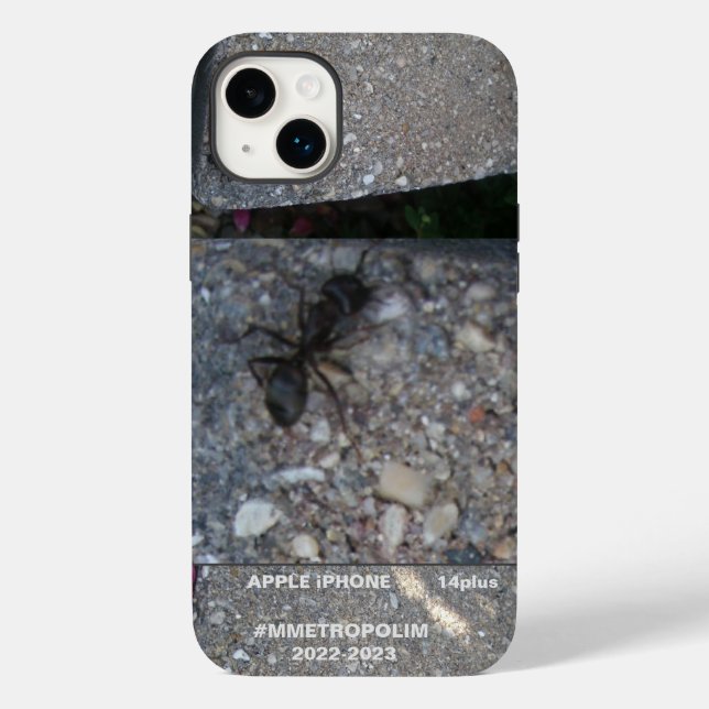 APPLE iPHONE 14 plus FODRAL /#MMETROPOM DESIGN (Baksida)