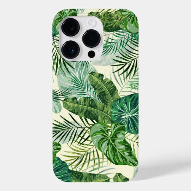 Apple iPhone 14 Pro Fodral-Tropical Handflatan (Baksida)