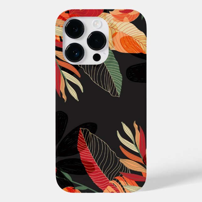 Apple iPhone 14 Pro Fodral-Tropical Handflatan (Baksida)