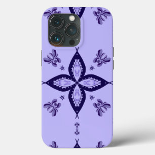 Äpple iPhone-fodral med blomdesign