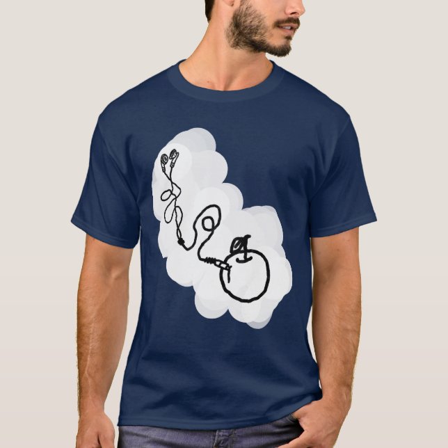 Apple IPod parodi Tee (Framsida)