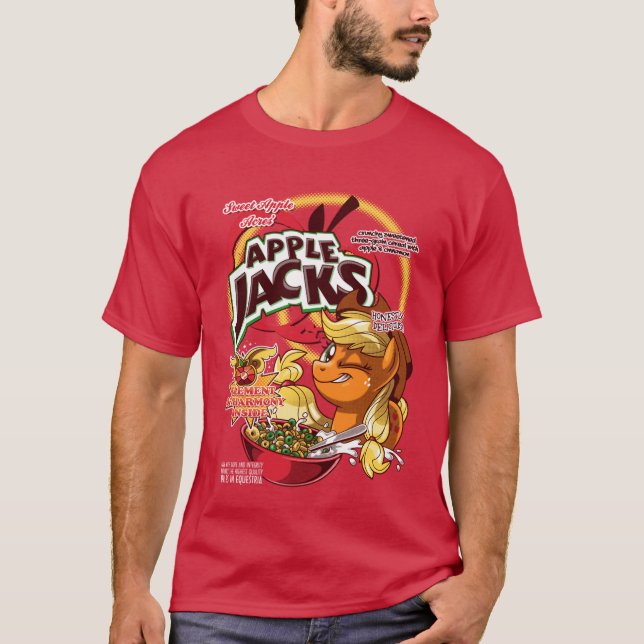 Apple Jacks Ärligt Gott T Shirt (Framsida)