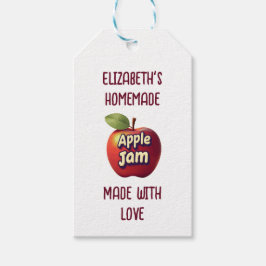 Apple Jam Presentetikett
