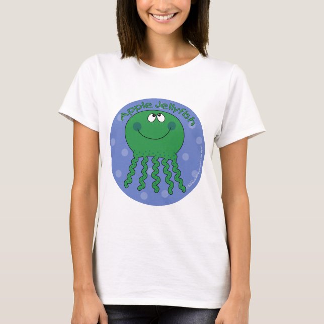 Apple Jellyfish Tee Shirt (Framsida)
