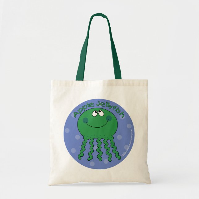 Apple Jellyfish Tygkasse (Framsidan)