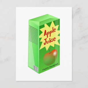 Apple Juice Vykort