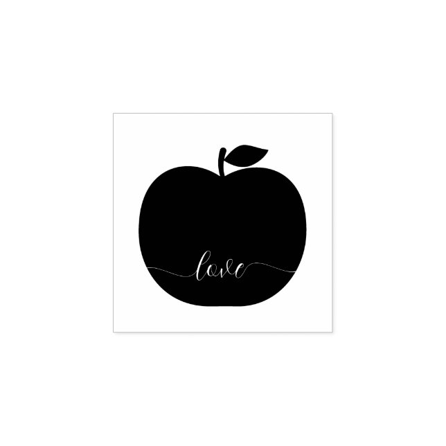 Äpple Julgran Ornament Stämpel (Tryck)