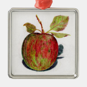 Äpple Julgransprydnad Metall