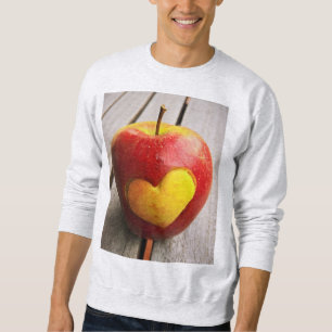 "Apple Kärlek", Cute Photo. Köp nu Lång Ärmad Tröja