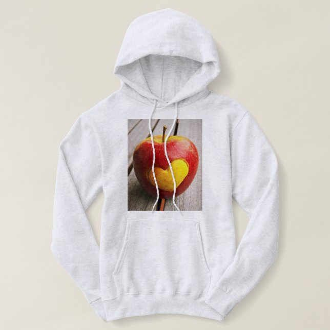 "Apple Kärlek", Cute Photo. Köp nu T Shirt (Design framsida)