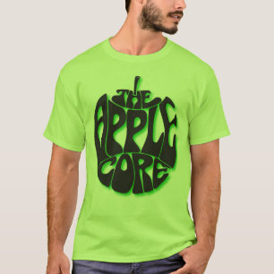 Apple kärnar ur grön manar för limefrukt stora t shirt
