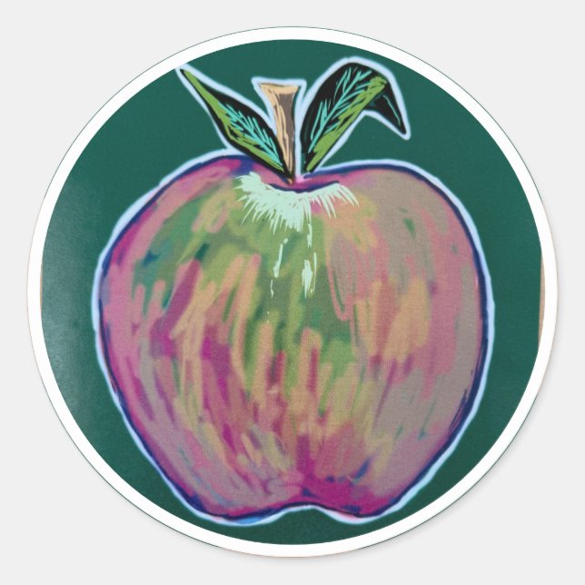 Apple Klistermärken 8 (Framsida)