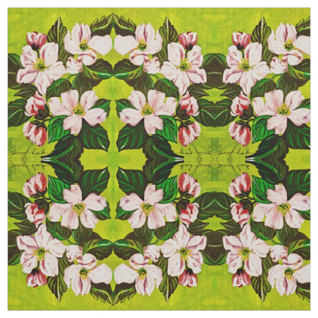 Apple limefrukt tyg (Provkarta)