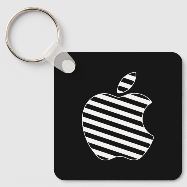 Apple Logodesign Nyckelring (Framsida)