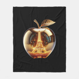 Apple Love Paris Couverture Fleecefilt