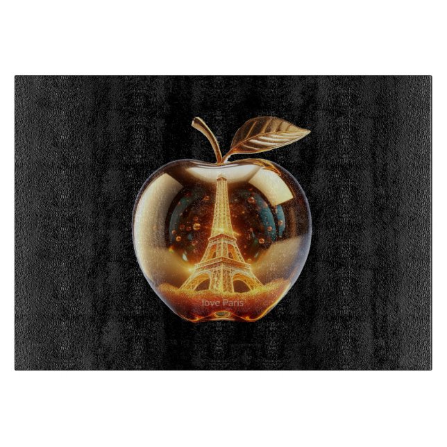 Apple Love Paris planche à découper (Framsidan)