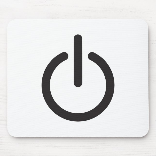 Apple mac Power button Musmatta (Framsidan)