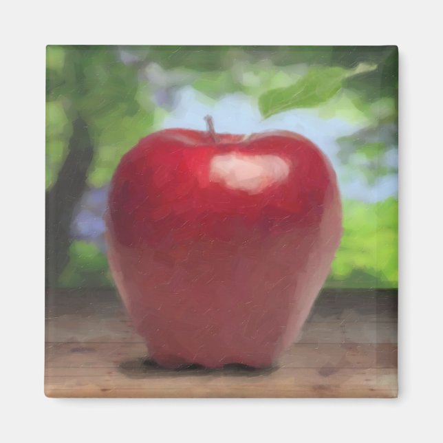 Äpple Magnet (Framsidan)
