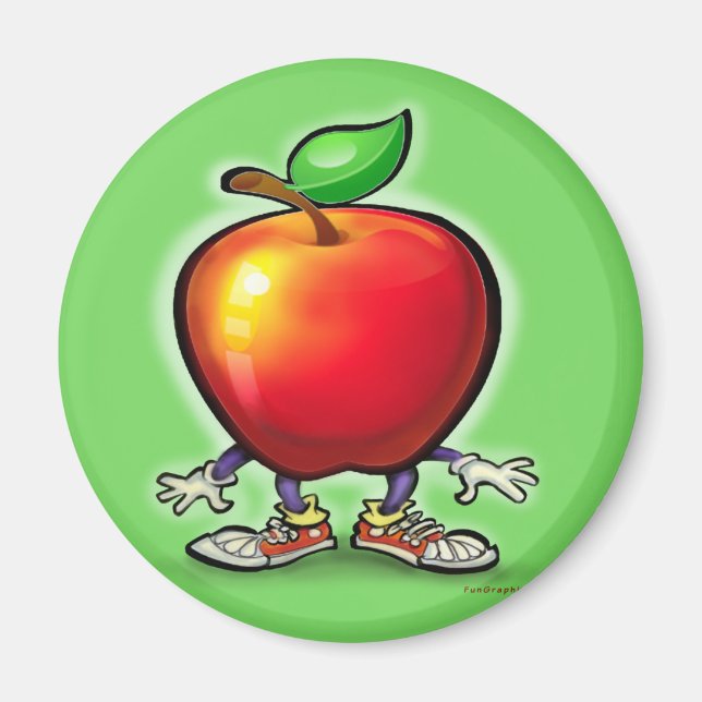 Äpple Magnet (Framsidan)