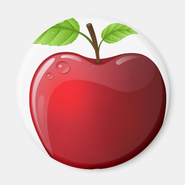 äpple magnet (Framsidan)