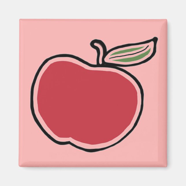 Äpple Magnet (Framsidan)